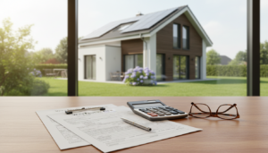 Sachwertverfahren bei Immobilien - Hausbewertung mit Unterlagen und Rechner